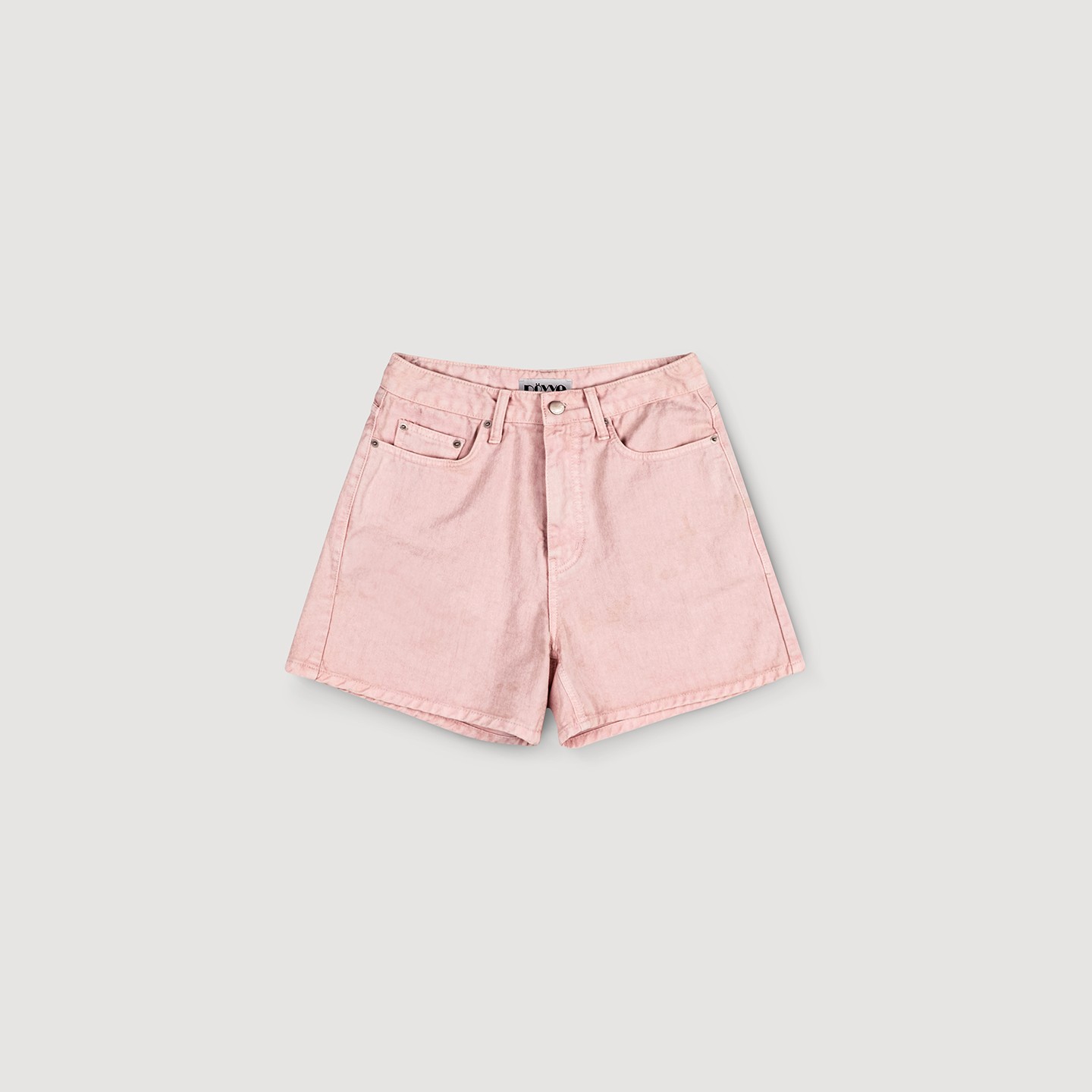 Denim Shorts (Pink)