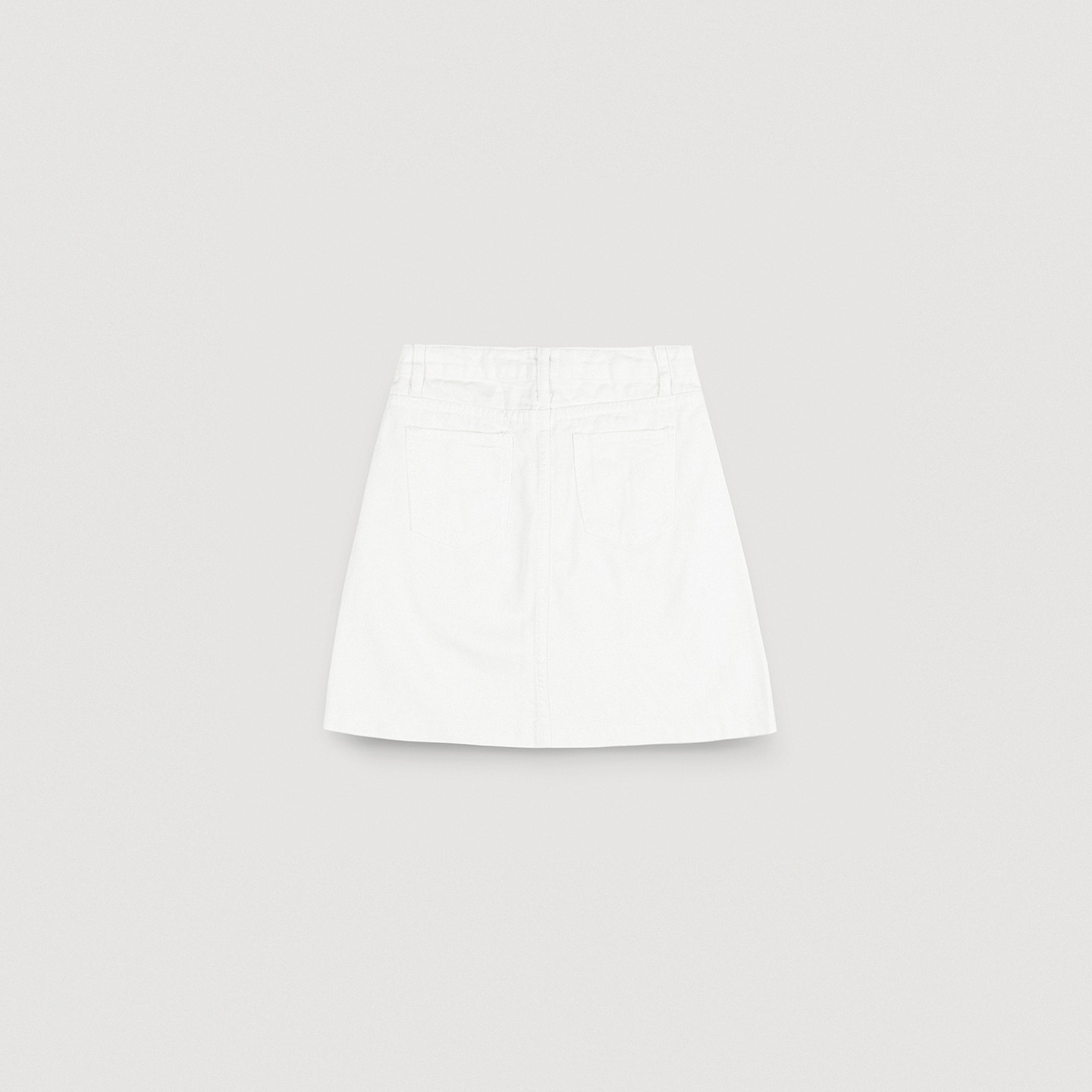 Denim Shorts (White)