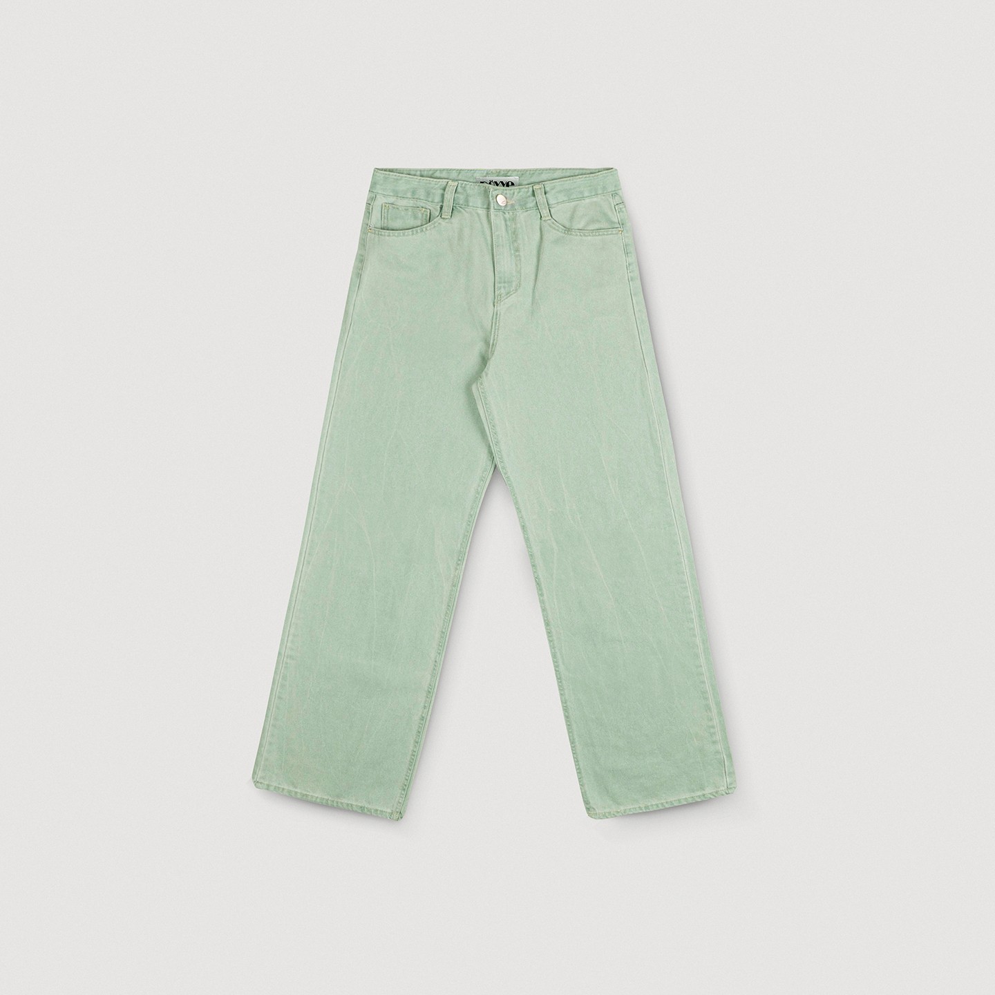 Denim Pants (Light Green)